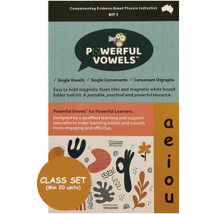 Powerful Vowels Kit 1 minimum 20